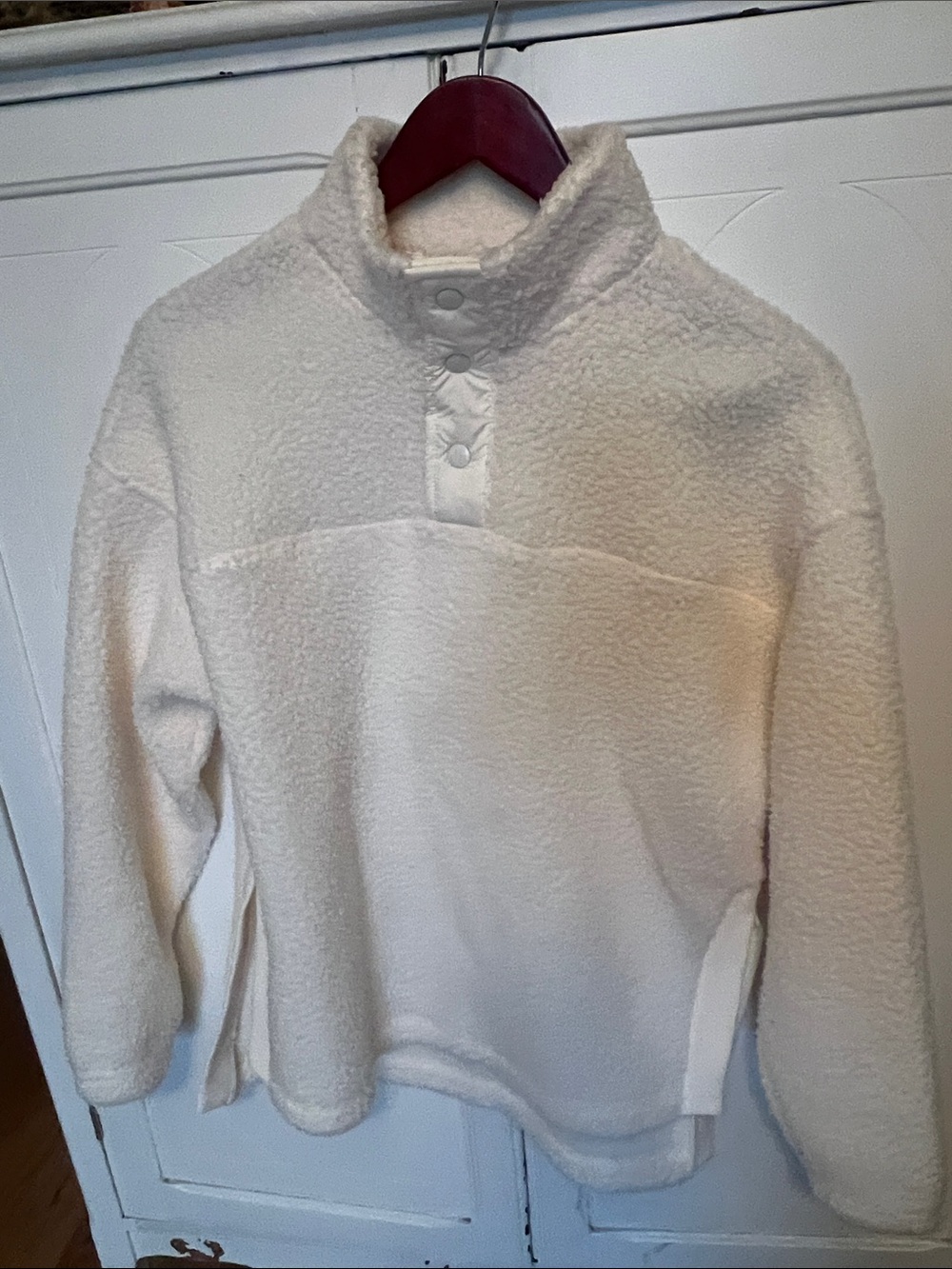 2/$7 Old Navy oversized Sherpa Pullover tunic